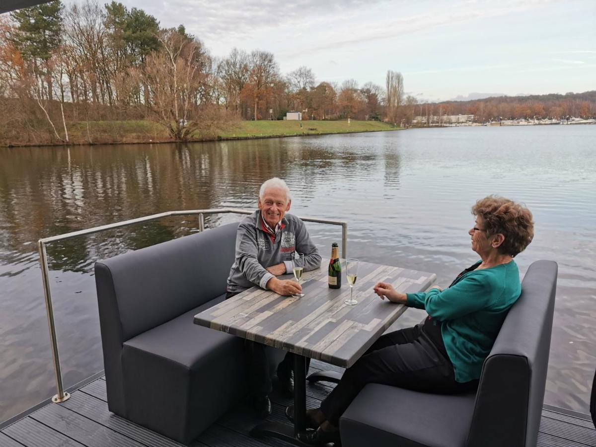 Houseboat Met Dakterras Mookerplas Middelaar Exterior photo